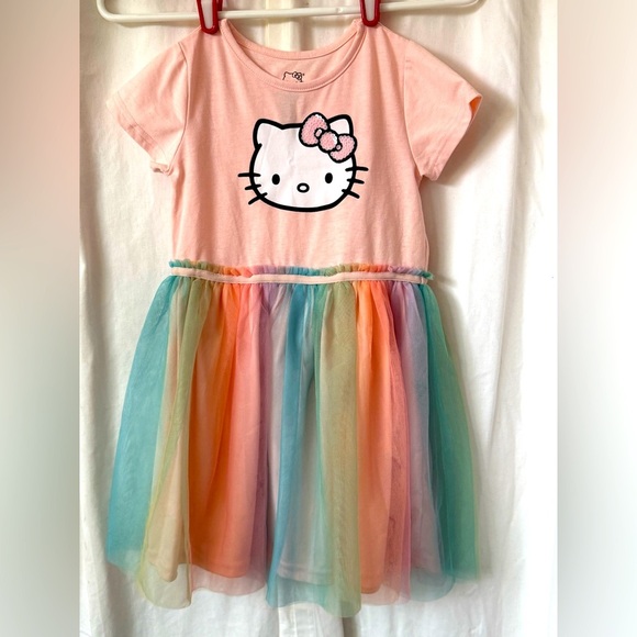 Sanrio Other - Hello Kitty by Sanrio Toddler Girls Sz 6x Pink Tutu Tulle Dress